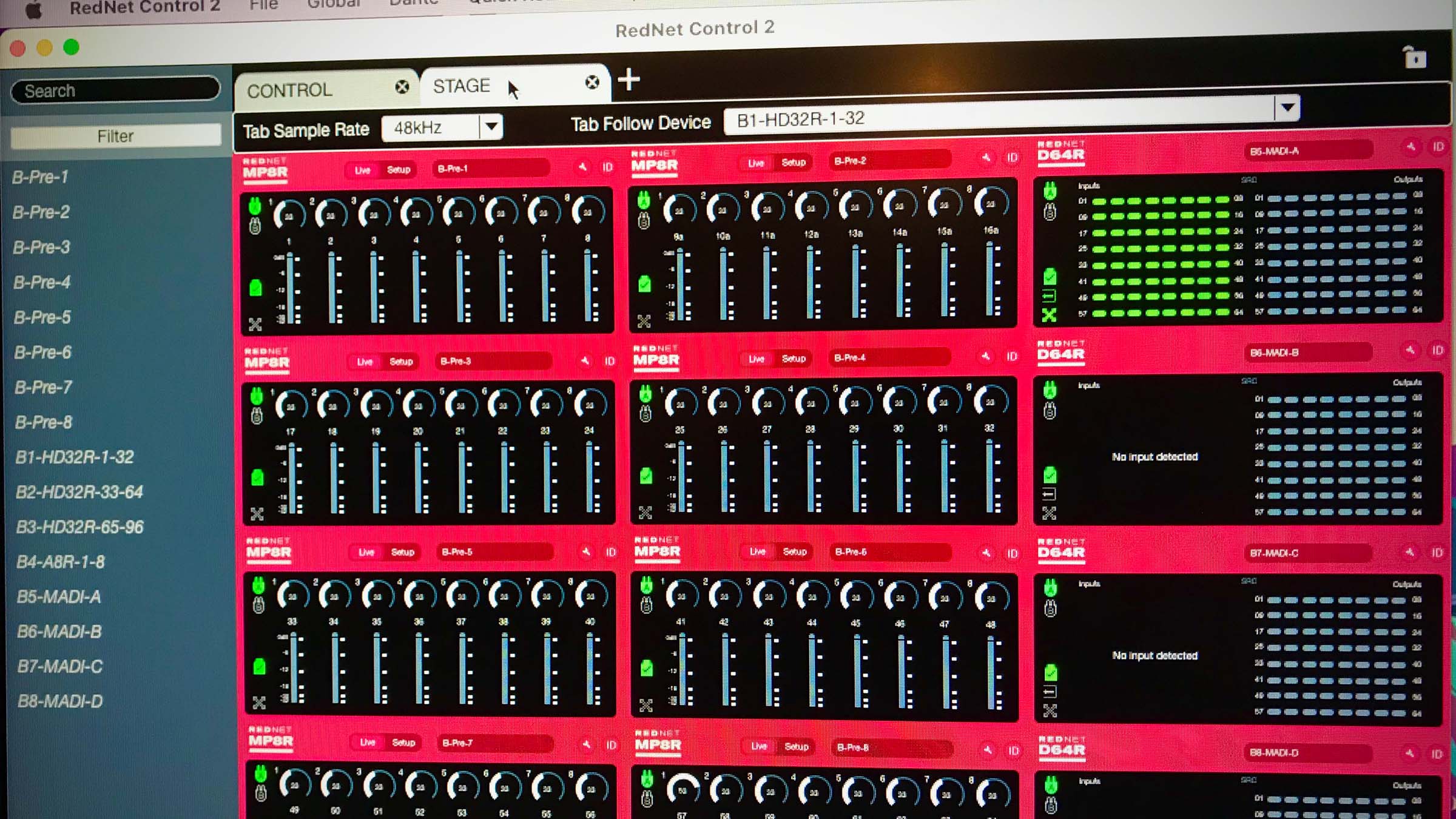 Focusrite RedNet Control 2 software, deployed by American Mobile for 2022 Farm Aid Focusrite RedNet Control 2 software, deployed by American Mobile for 2022 Farm Aid